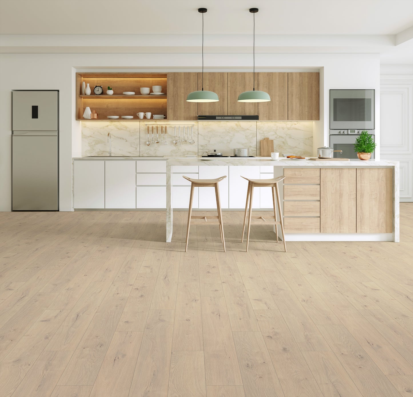 Croft Oak Light Waterproof Laminate Flooring