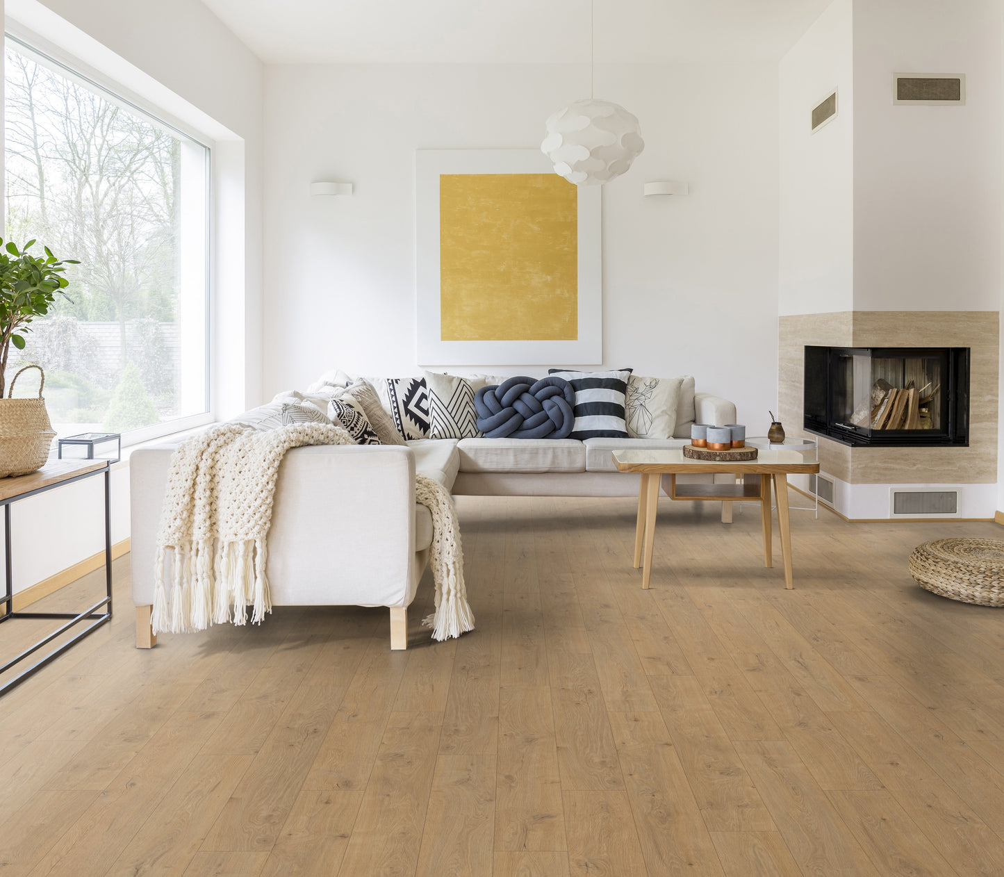 Croft Oak Natural Waterproof Laminate Flooring